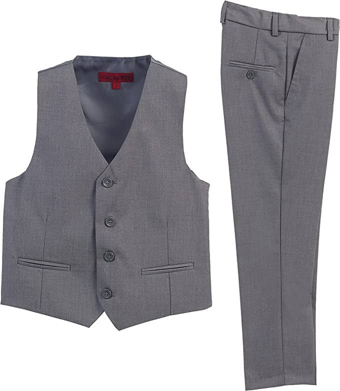Boys' Formal 2 -Piece Suit Vest GB-BVS