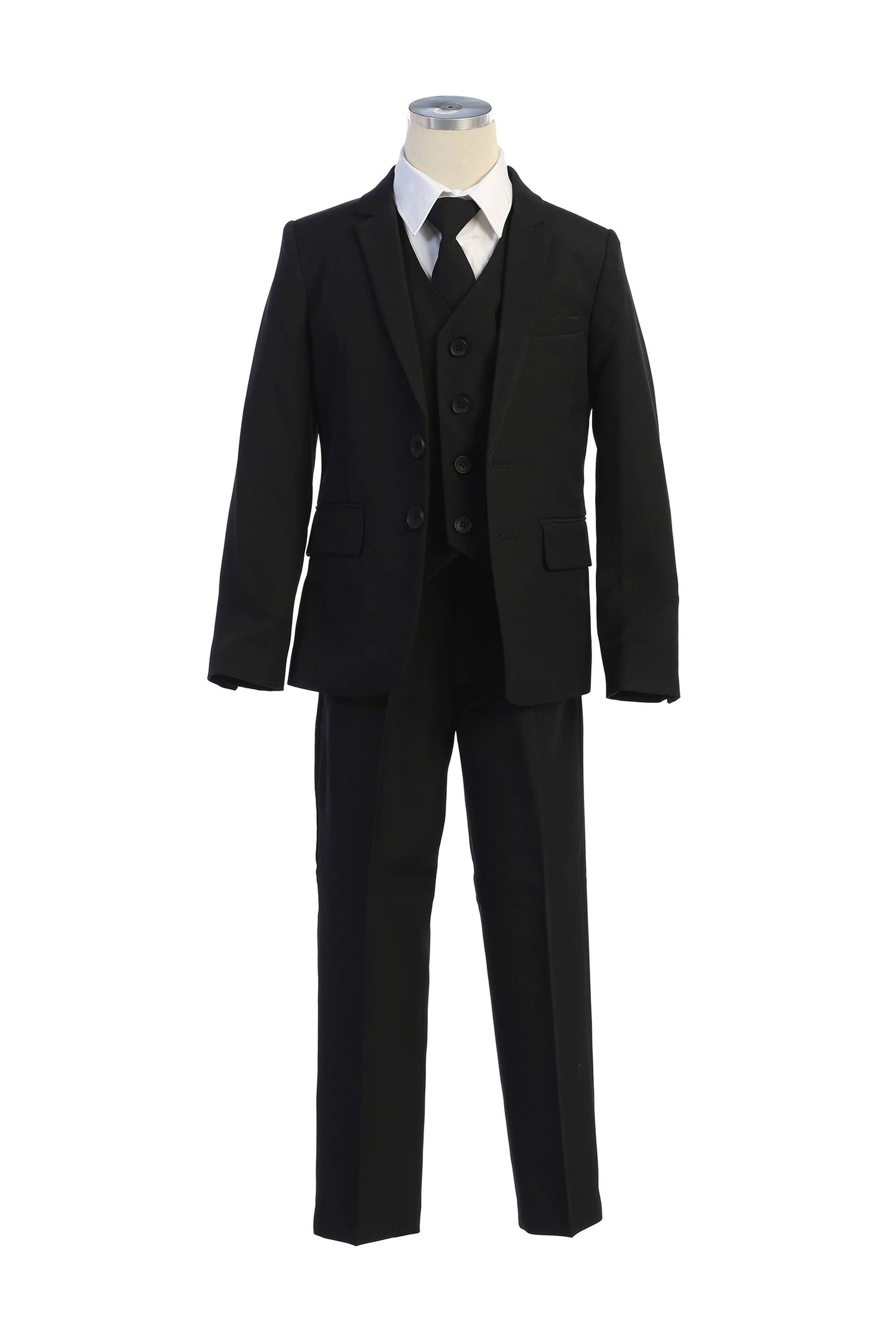5pc slim fit boys suit set
