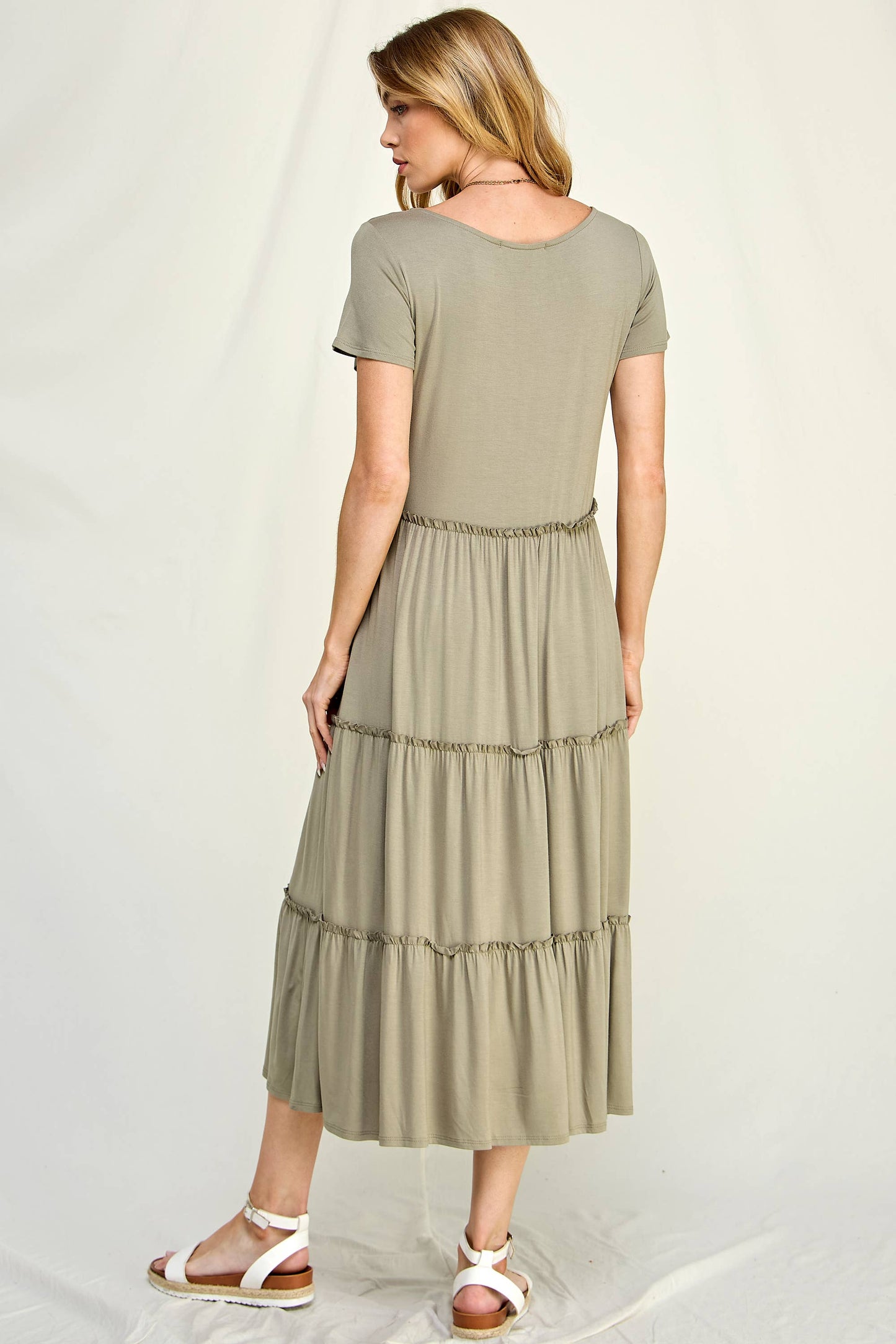 Light Olive Dress