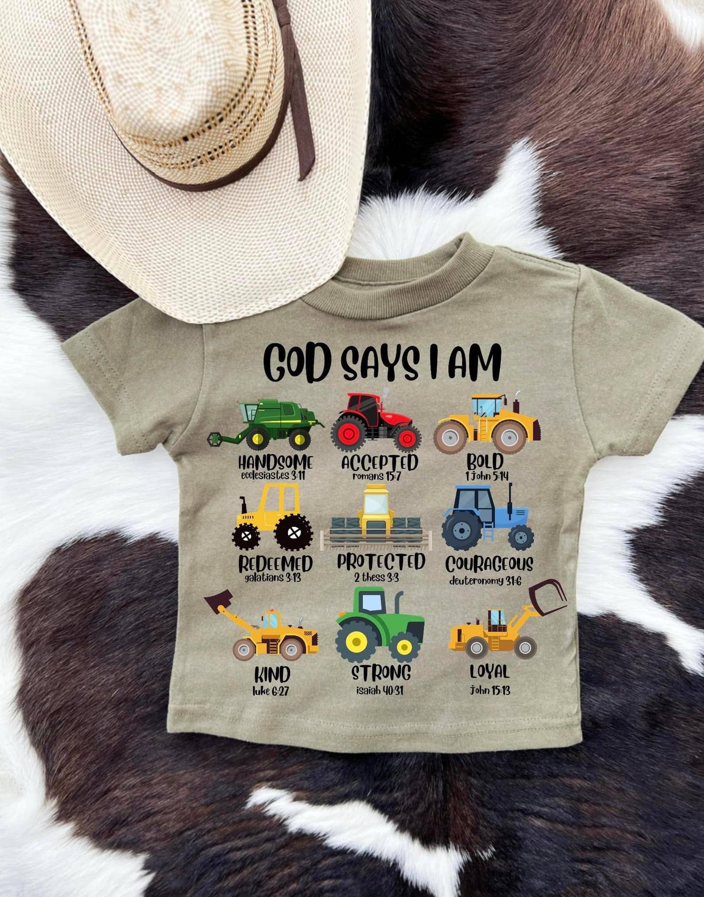 God says I am tractors