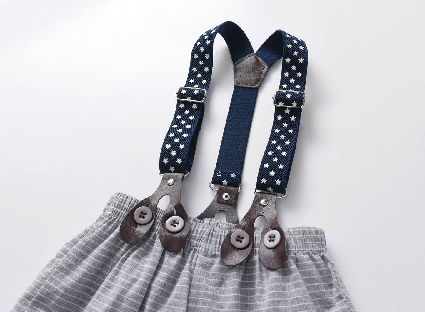 Blue Grey Formal Wear 3pc Baby Outfit