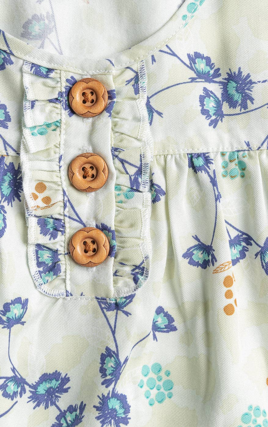 Folklore Top (Leafy Vines)