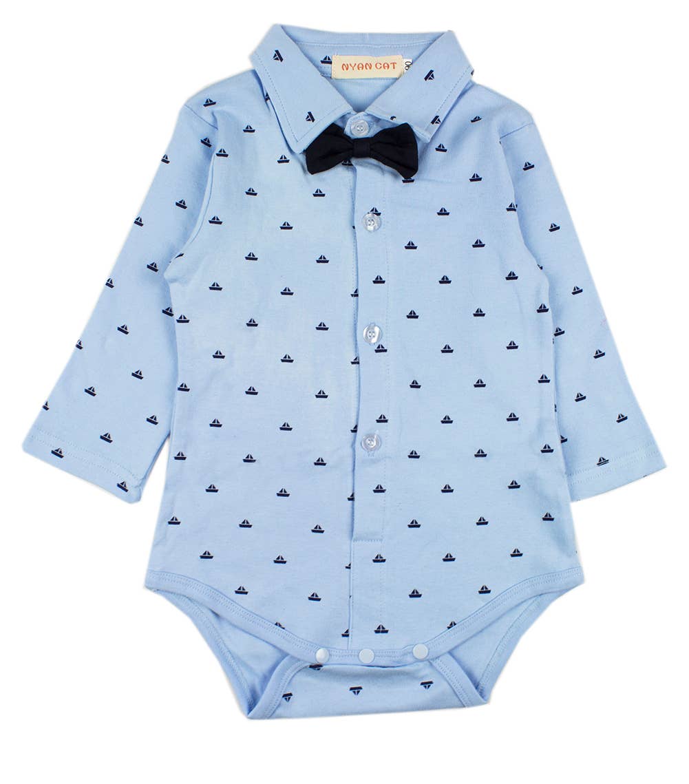 Blue Tuxedo 4pc Formal Wear Outfit