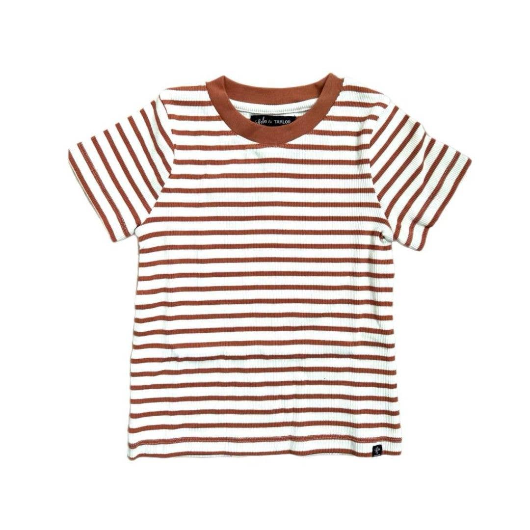 Terracotta Stripe T-Shirt