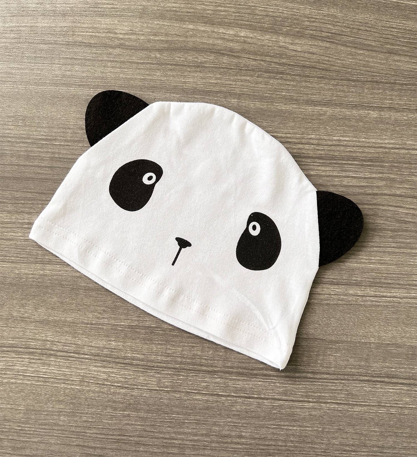 Panda Cotton Baby Romper & Hat 2pc Set
