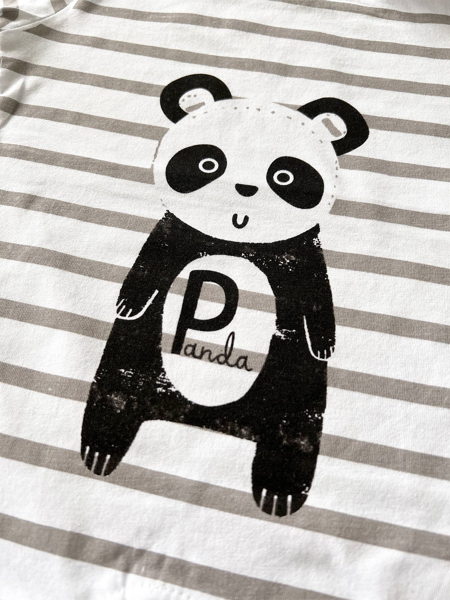 Panda Cotton Baby Romper & Hat 2pc Set