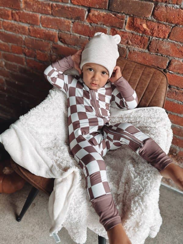 Checkered Bamboo Pajamas