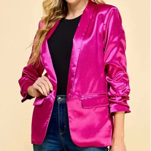 Fuchsia Blazer