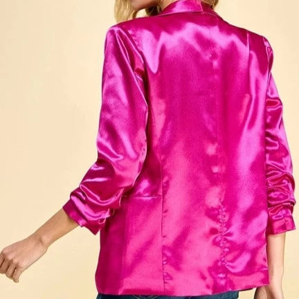 Fuchsia Blazer