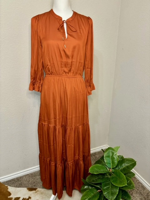 Burnt Orange Dress