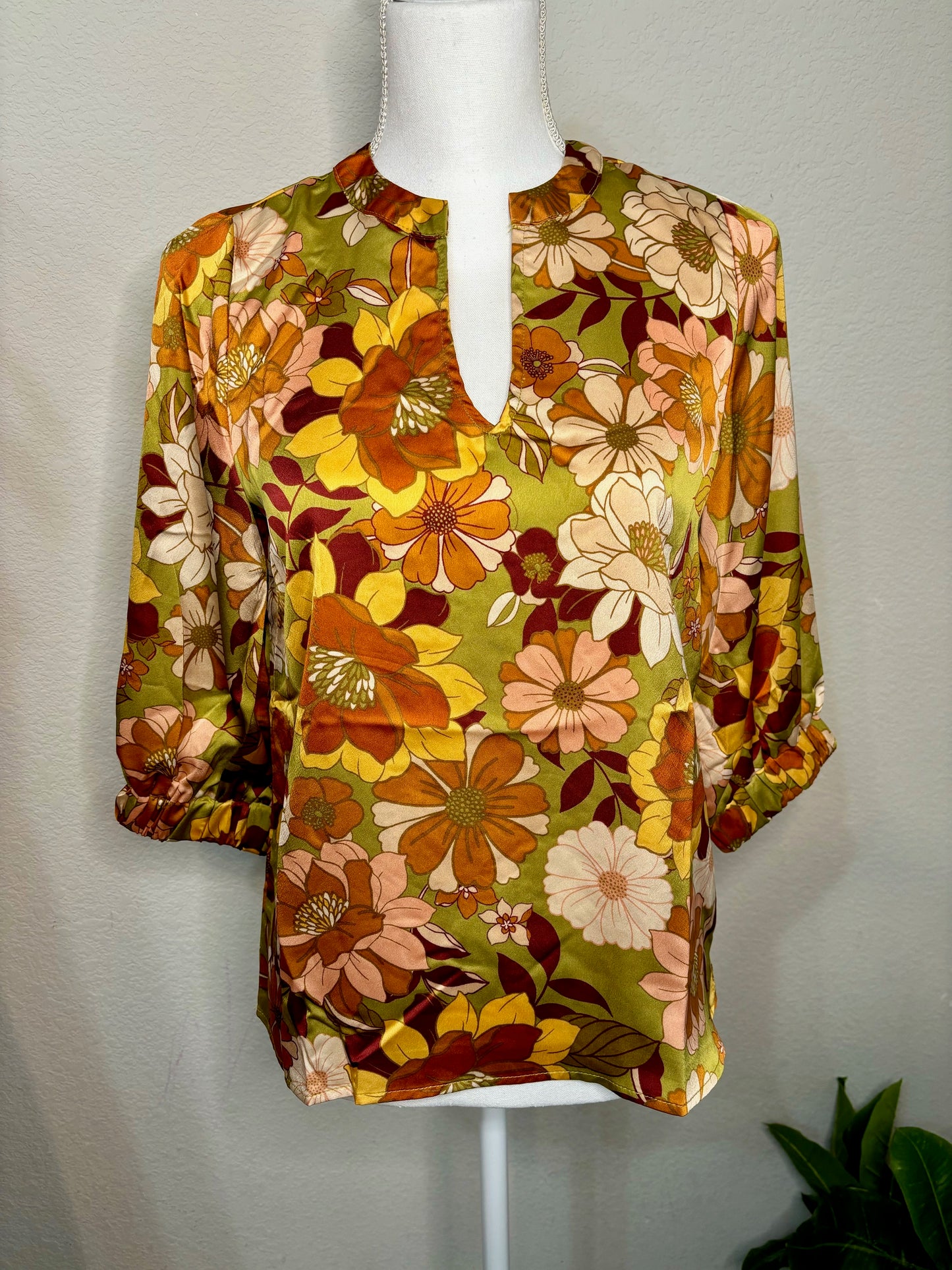 Funky Floral Top