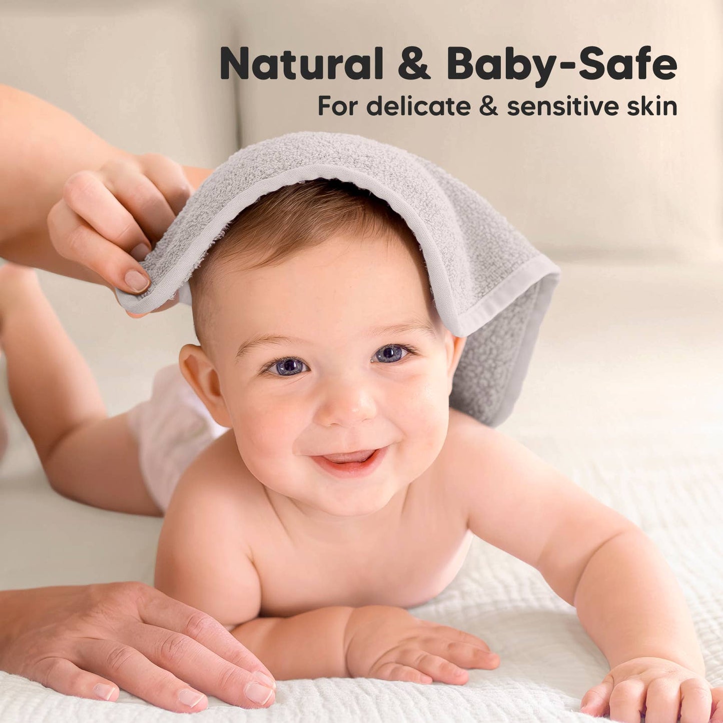 6-Pack Baby Wash Cloths