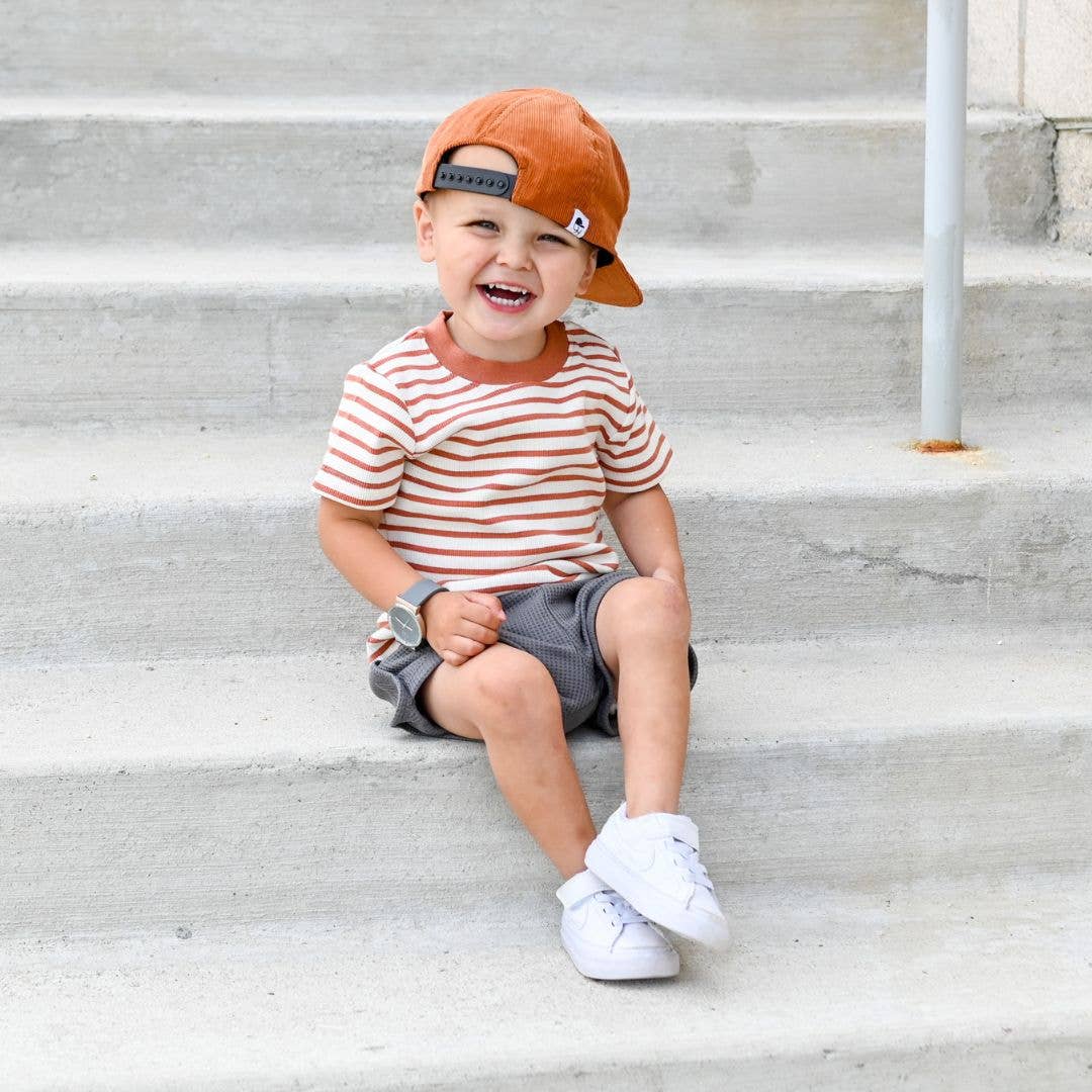 Terracotta Stripe T-Shirt