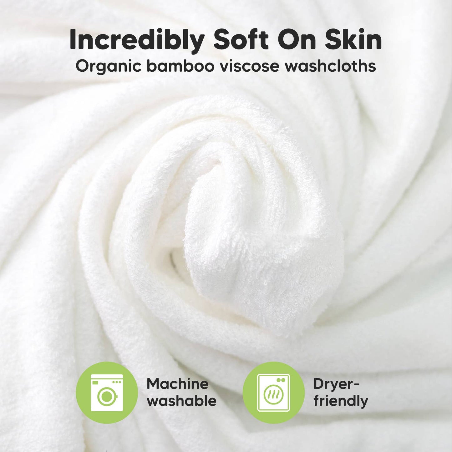 6-Pack Baby Wash Cloths