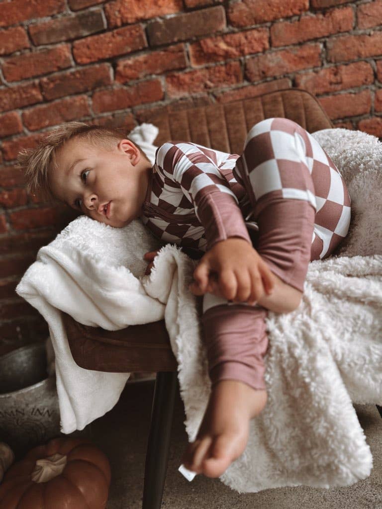 Checkered Bamboo Pajamas
