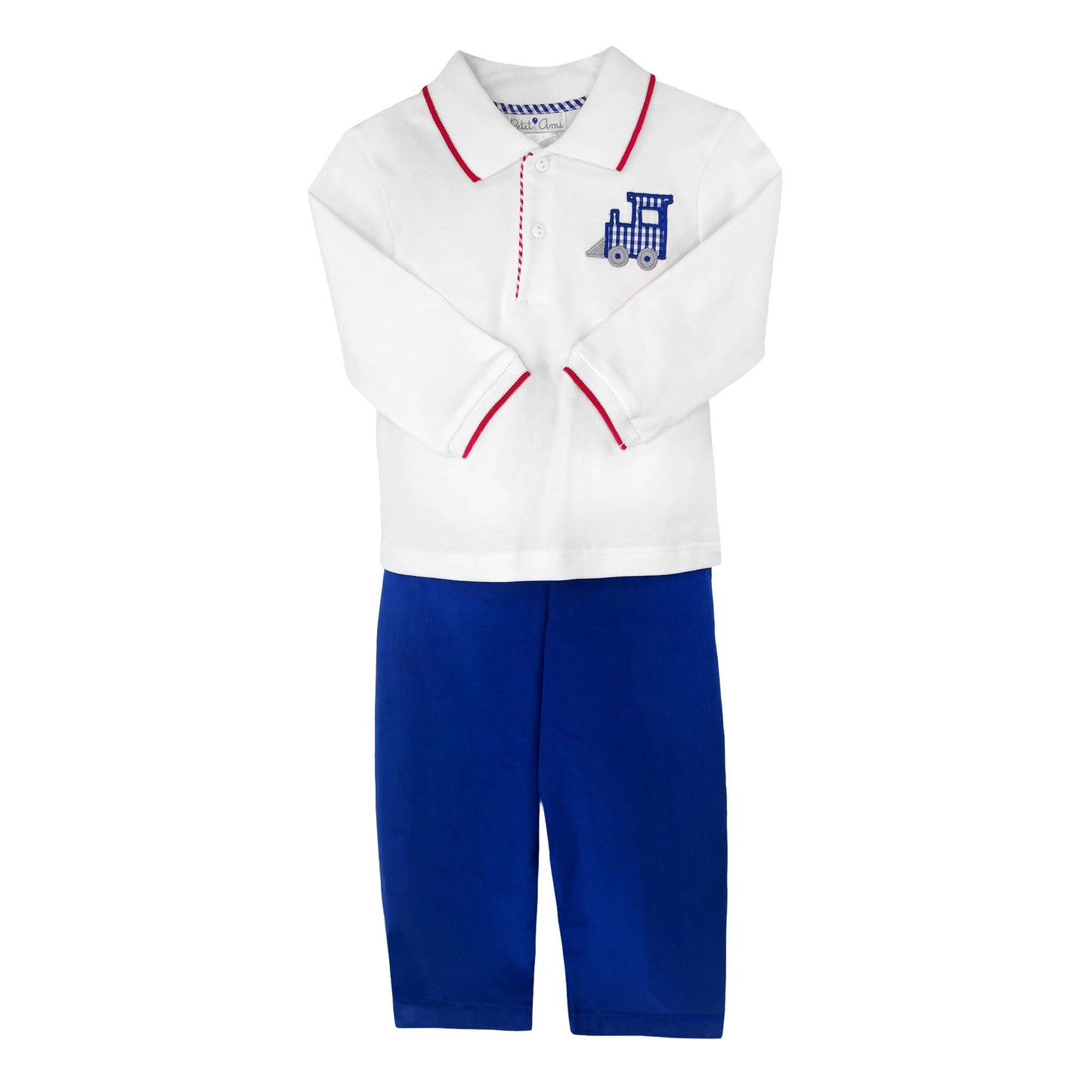 Train Applique Top & Pant Set