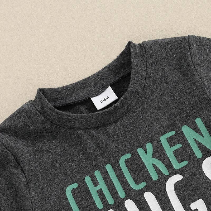 Chicken Nugs & Mama Hugs Short Set