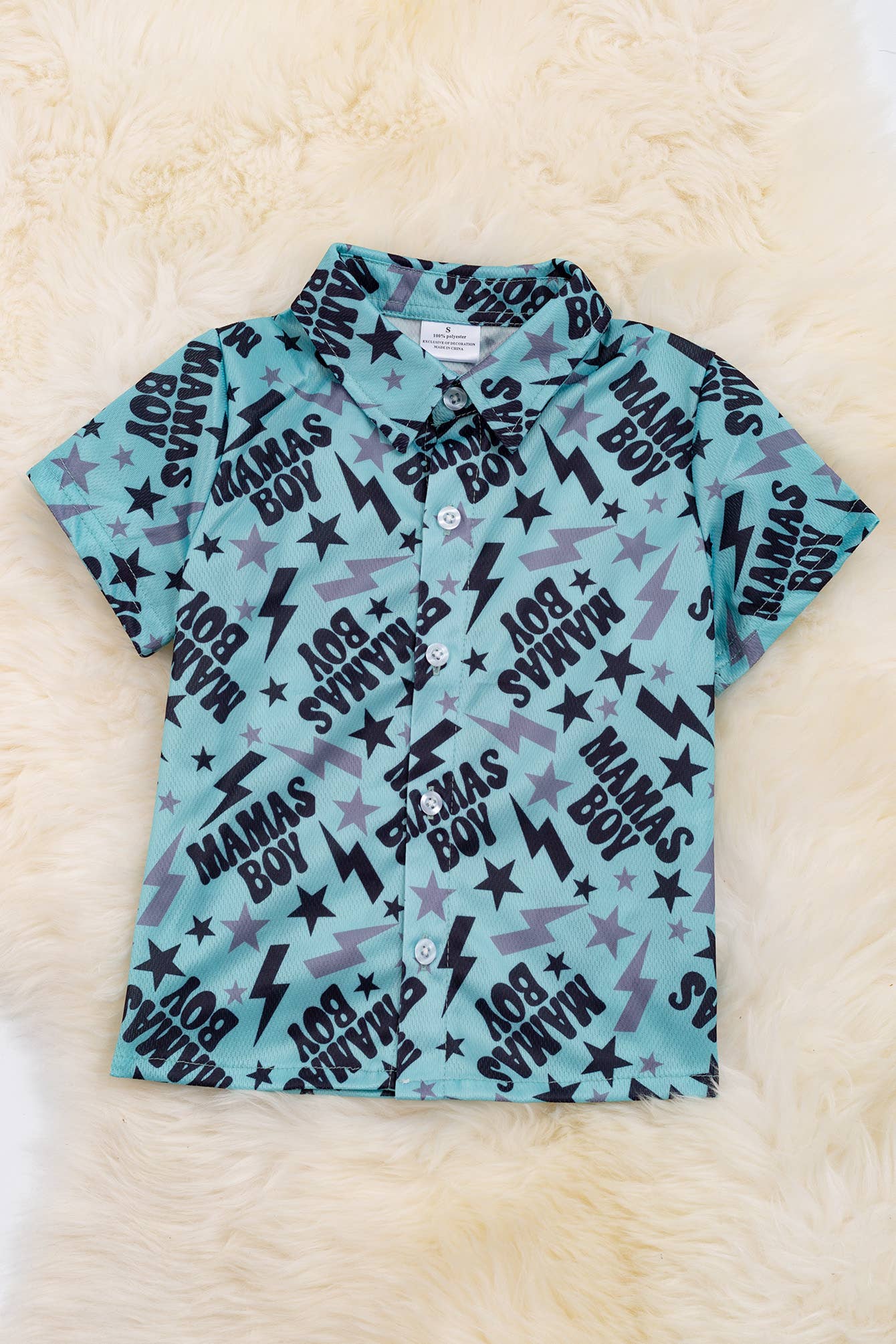 Mama’s Boys Button Up Shirt.
