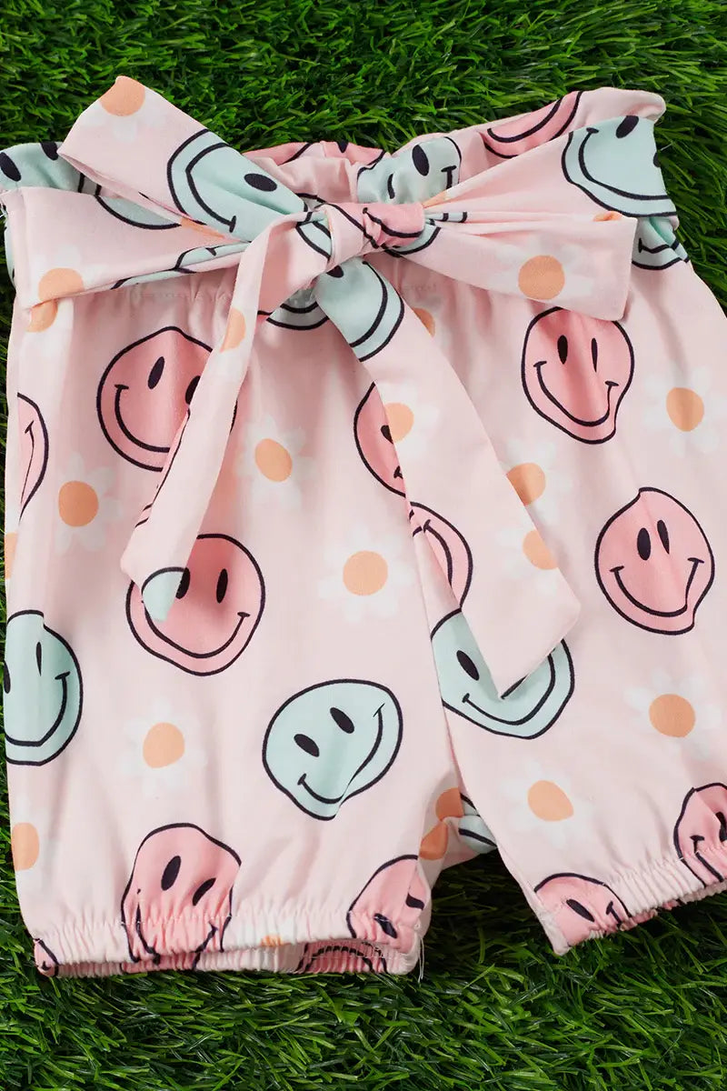 Choose Happy Emoji Printed 2 pcs Baby Set.