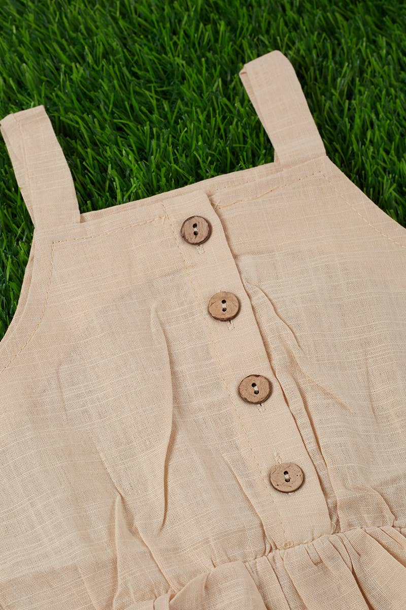 Ivory Ruffle Tank Top & Ruffle Bloomers