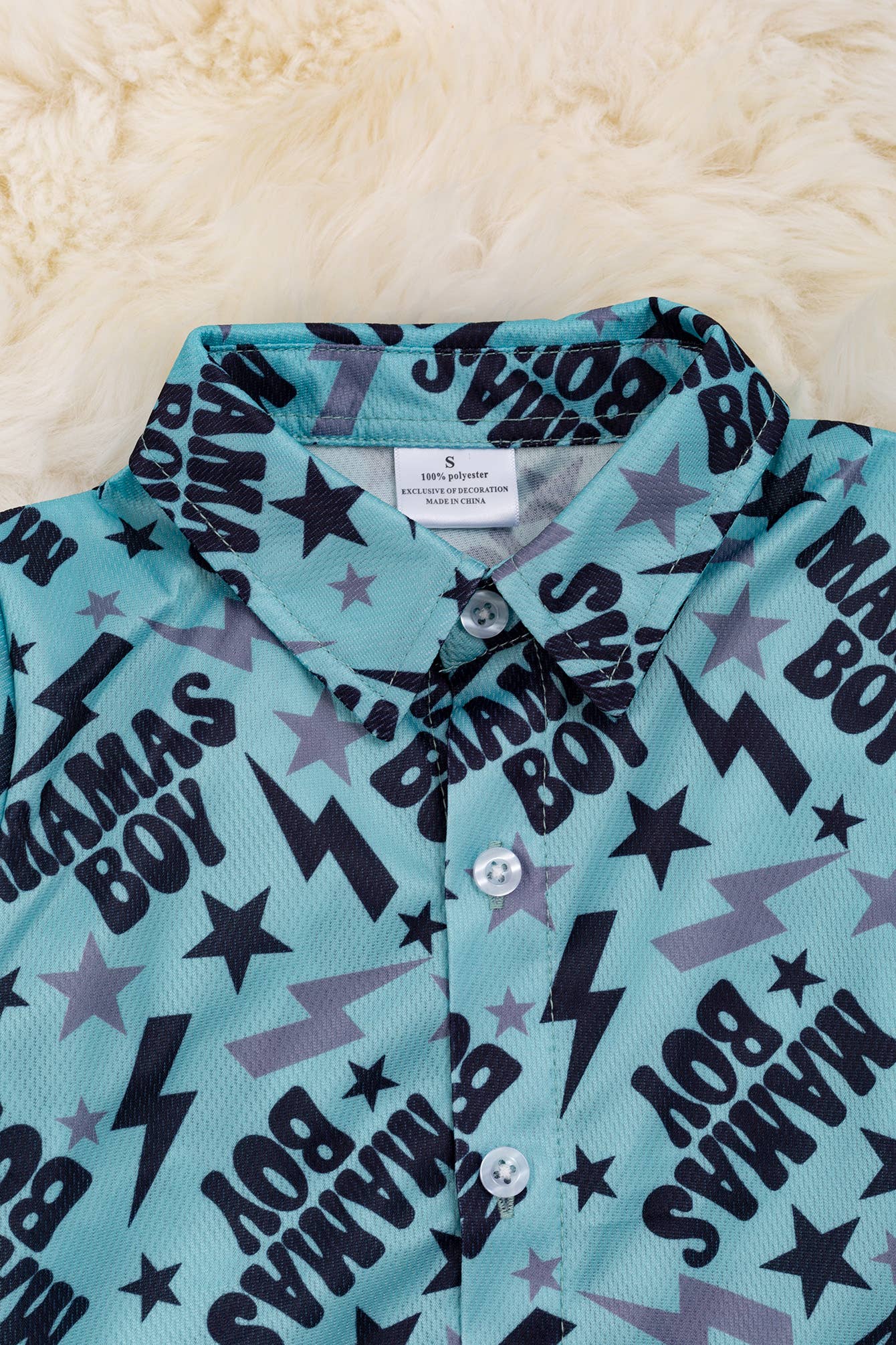 Mama’s Boys Button Up Shirt.
