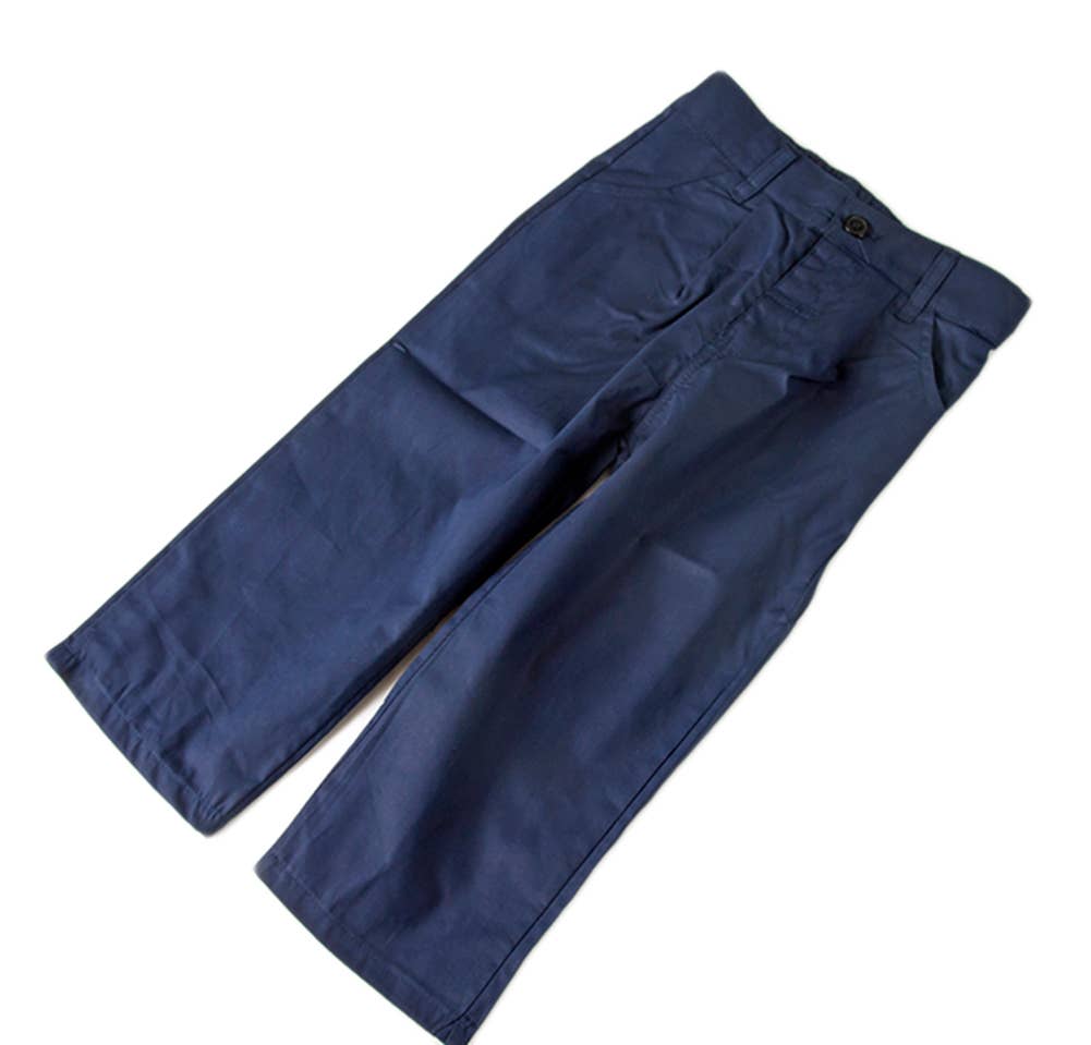 Navy & White 3pc Formal Baby Suit