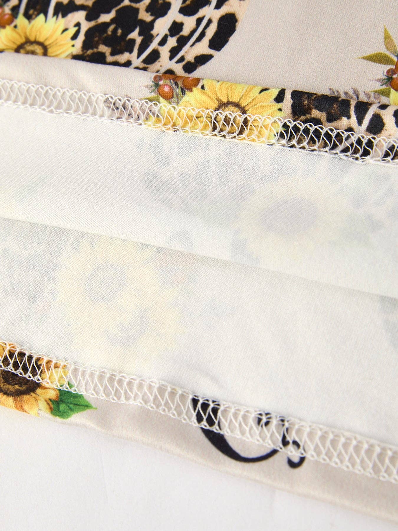 Pumpkin Leopard Print Girls' Dress