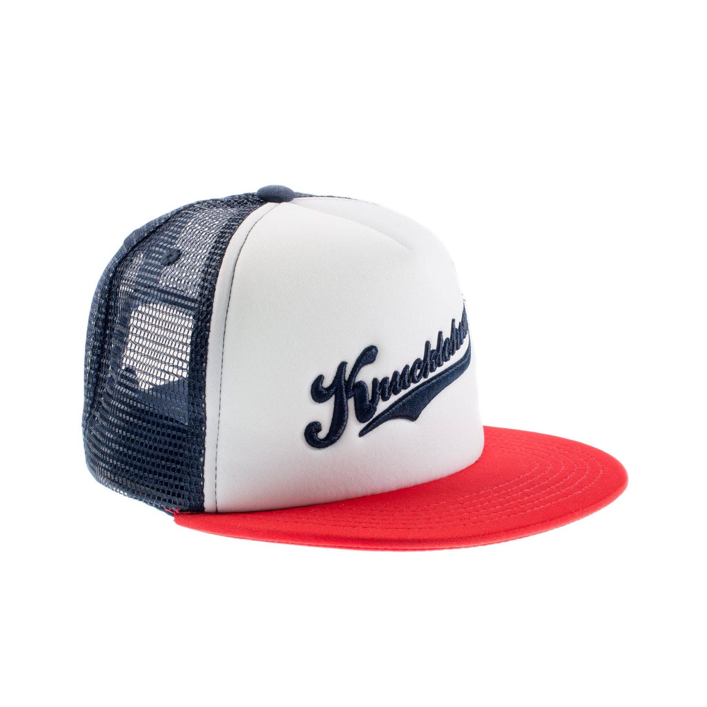 Red & Navy Knuckleheads Trucker Hat