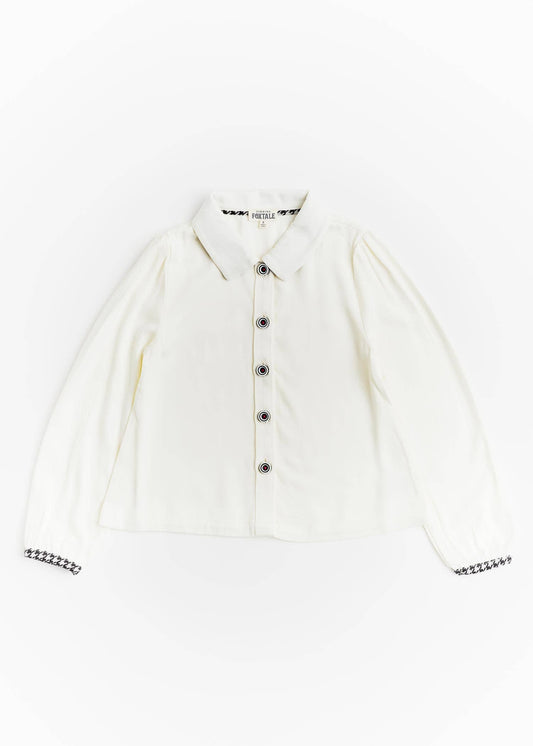 Classic Button Blouse