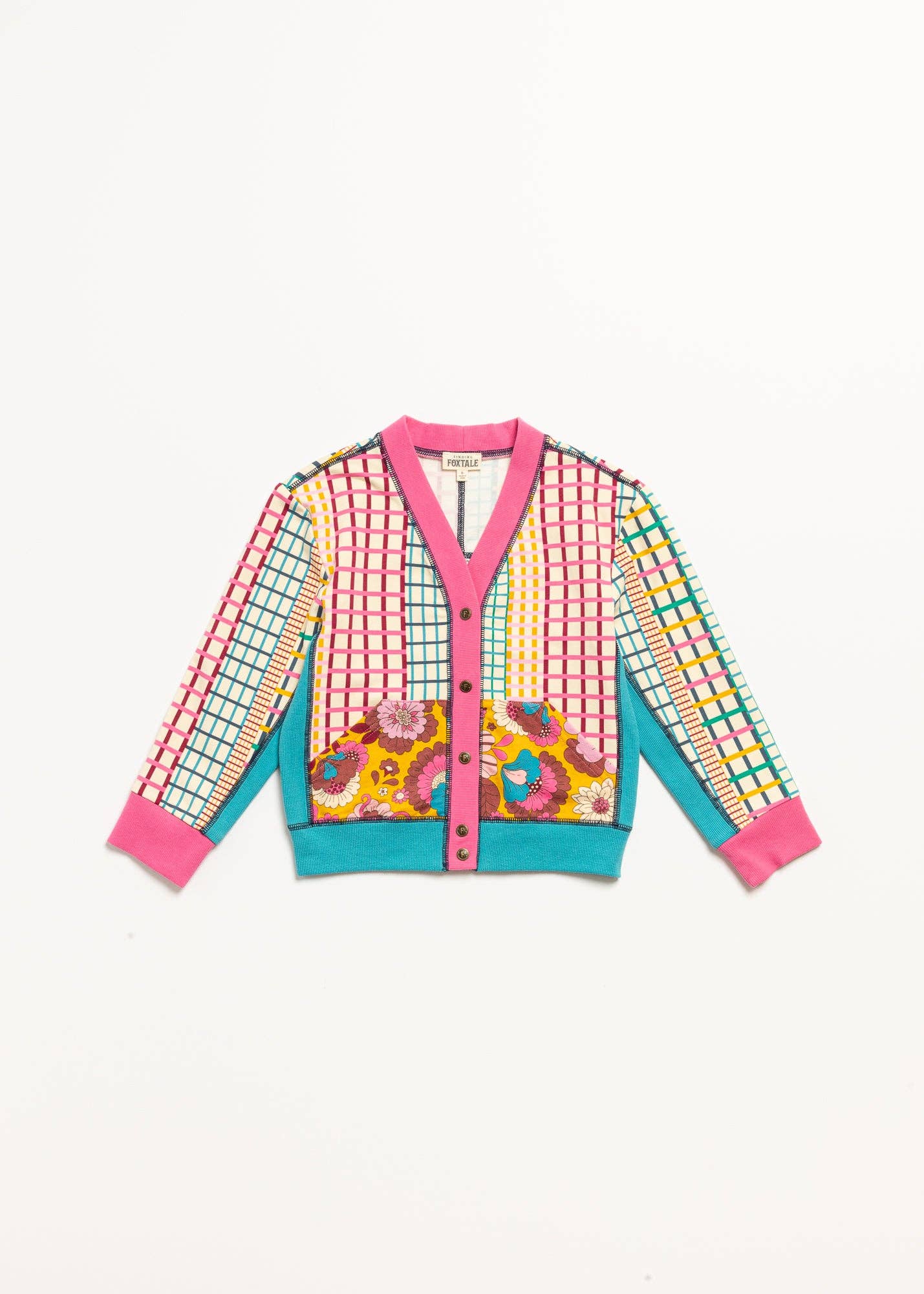 Complementary Color Cardigan