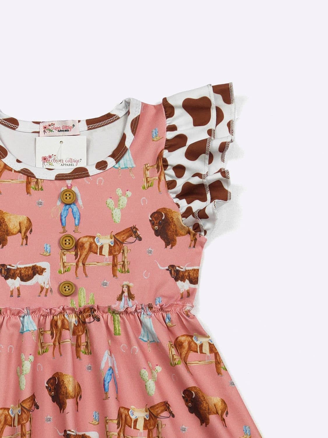 Sadie Mae Corral Girls Dress