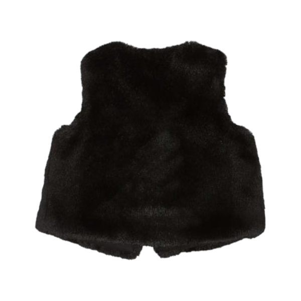 Furry Vest - Black