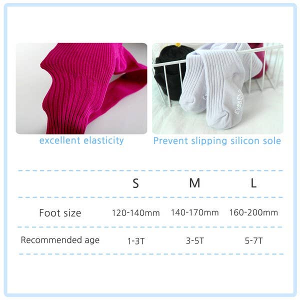 Girls Tights Jane Ribbon - Grey