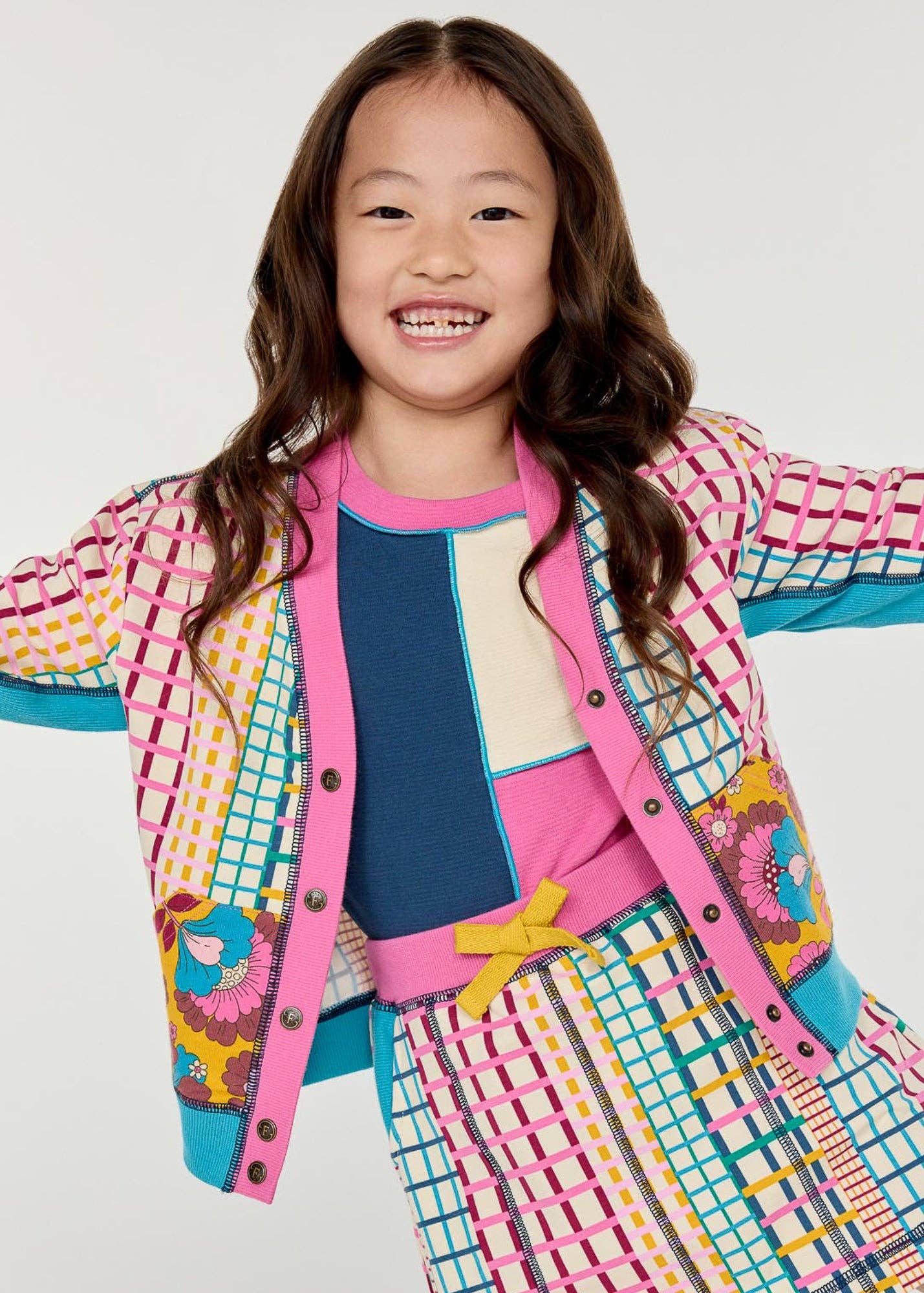 Complementary Color Cardigan