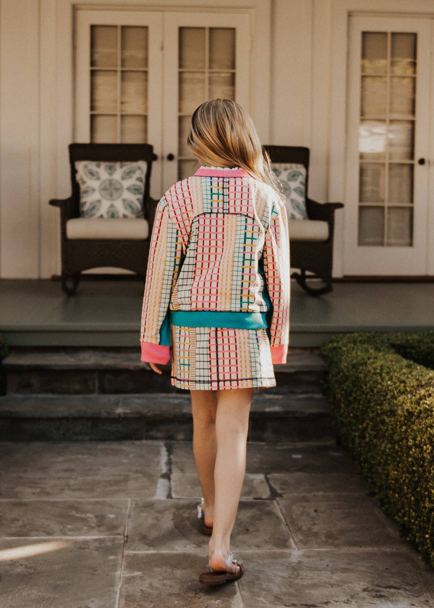 Complementary Color Cardigan