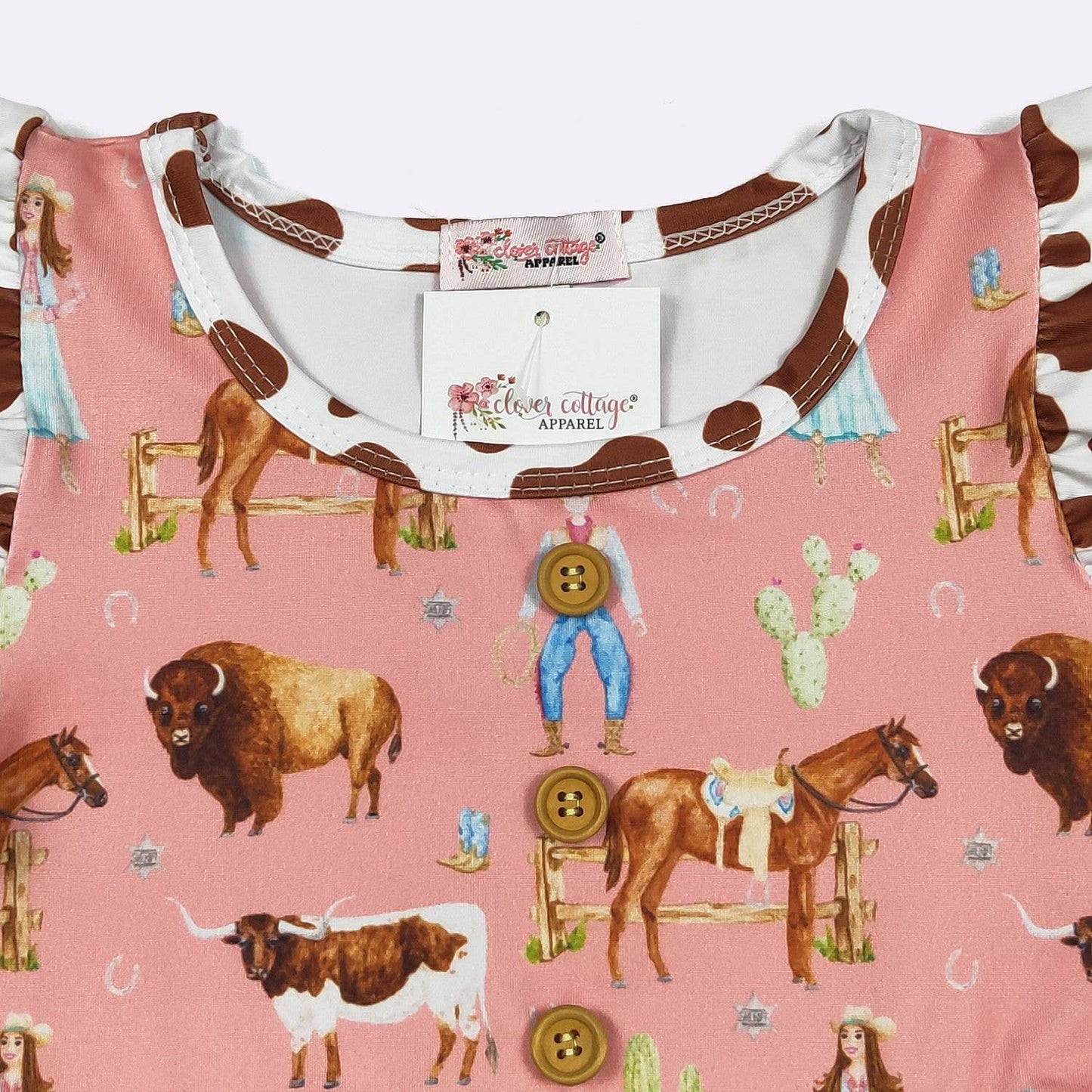 Sadie Mae Corral Girls Dress
