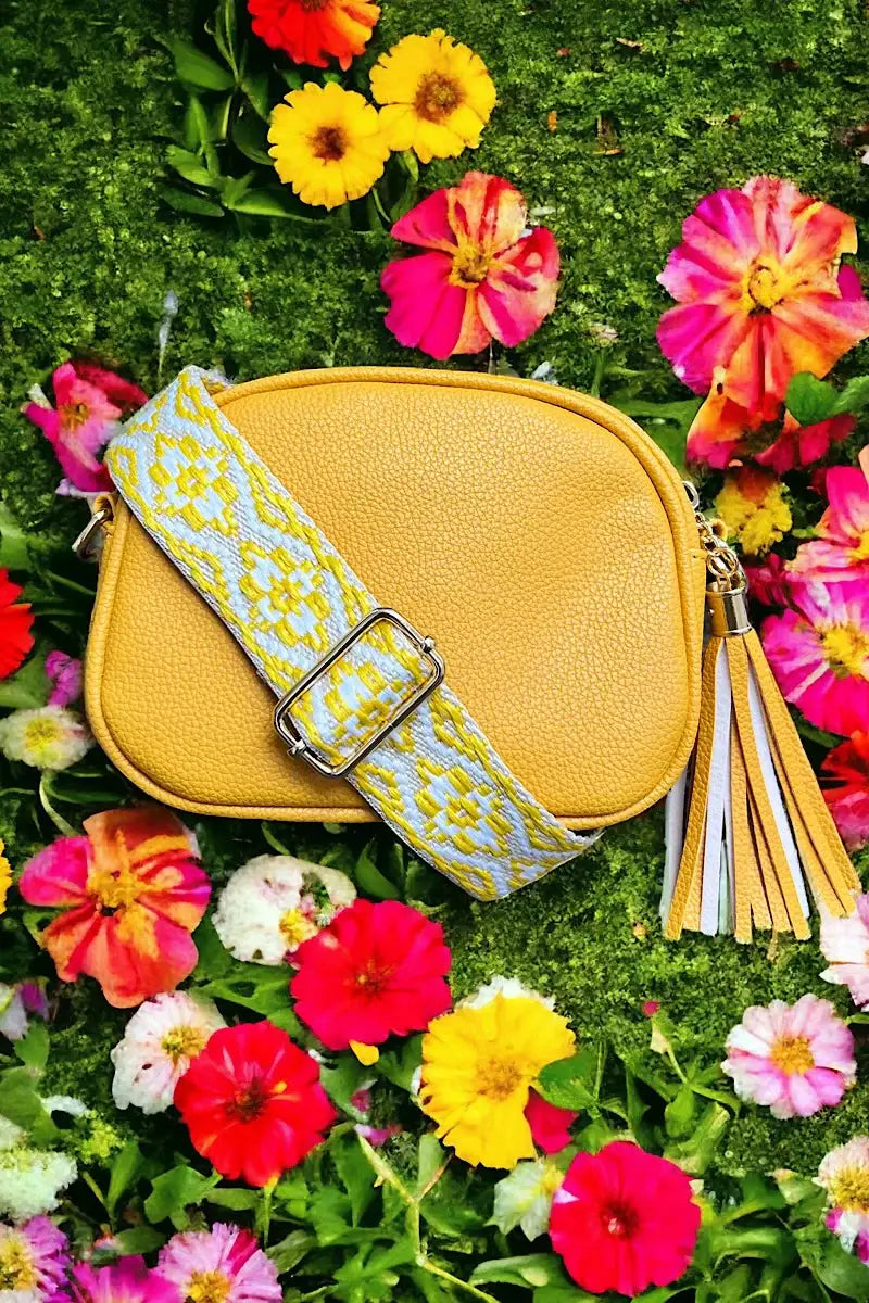 Mustard Crossbody Satchel